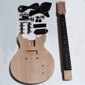 Kit constructor de guitarra eléctrica Project hágalo usted mismo con todos los accesorios (JR) - Imagen 1 de 9