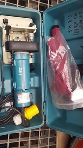 Makita 3901 KEKSVERBINDER 110V DÜFFELVERBINDER 100 mm GEBRAUCHTE SCHREINEREI WERKZEUGE - Bild 1 von 2