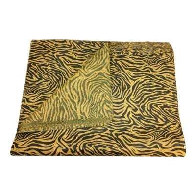 TIGER SKIN Animal Pattern Print Tissue Paper 20" x 30"- 240 PC Gift Wrap Package - Image 1 of 3