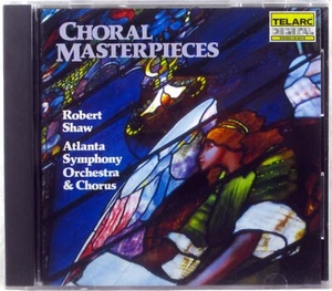 TELARC Robert Shaw CHORAL MASTERPIECES (CD, 1985 JAPAN, NO UPC) CD-80119 NM- - Imagen 1 de 4