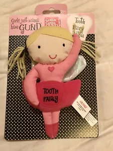 Almohada de hadas de dientes Gund niñas Just Wanna Have Fun muñeca rosa niña - Imagen 1 de 5