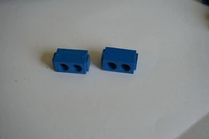 Hypertronics LCHT ZLM002-001, 2 Pin Leerblock, Smiths Stecker - Bild 1 von 2