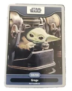 Disney Worlds Of wonder 🏆#108 GROGU Woolworths Trading Card 🏆 STAR WARS - Bild 1 von 1