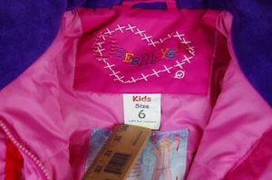 Obermeyer pink girls insulated snowsuit size 6 - Picture 1 of 5