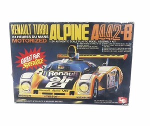 Renault Turbo Alpine A442B Rally Veicolo Auto Vintage Model Kit 1:24 LS NUOVO - Foto 1 di 10