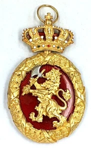 ORDEN NORWEGISCHER LÖWE HOCHWERTIGER MODERNER NACHBAU - Bild 1 von 6
