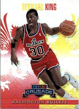 2013-14 Panini Crusade Insert Red Bullets Basketball Card #243 Bernard King/349