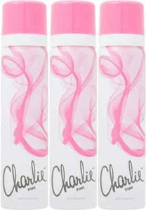 3 x Charlie Pink Body Fragrance, Fresh, 75 ml - Picture 1 of 4