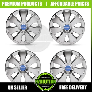 16" WHEEL TRIMS SET OF 4 HUB CAPS COVERS TO FIT FORD TRANSIT CONNECT 2013-2025 - Picture 1 of 6