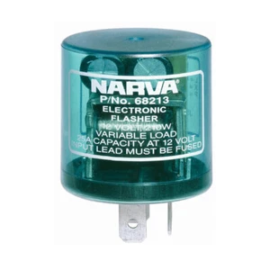 NARVA 68213BL ELECTRONIC FLASHER CAN 12V 3 PIN FOR INDICATOR / HAZARD WARNING - Picture 1 of 5