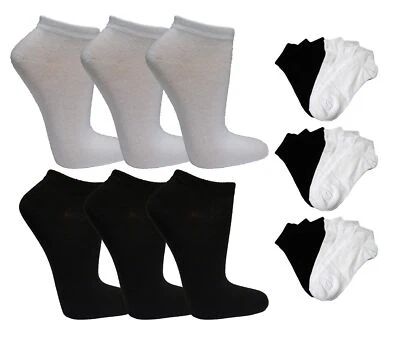 PESAIL 12 24 dünne Sneaker Socken Füßlinge Tennissocken Freizeitsocken Sportsocken 3