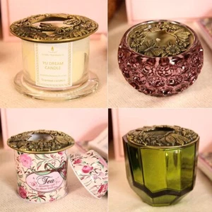 Butterfly Flower Candle Topper Candle Cover Candle lid Jar Candle Accessories - Picture 1 of 10