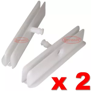 FIAT PUNTO DOBLO MULTIPLA WINDOW GUIDE TRACK PLASTIC CLIP DOOR GLASS EDGE SLOT - Picture 1 of 1