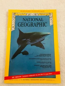 National Geographic February 1968 Czecholovakia Ecuador Shark (w/pullout poster) - Picture 1 of 1