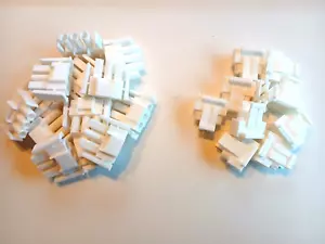 10 Sets TYCO Mate-N-Lok 3-Position Electrical Connectors 770033-1 & 770034-1 - Picture 1 of 6