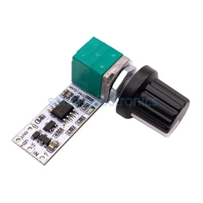 DC 3,7V-24V 4A LED Treiber PWM Dimmer Modul Stufenlos Regler Potentiometer - Bild 1 von 4