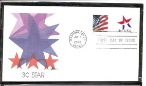 US SC # 3615 Star FDC . Fleetwood cachet - Picture 1 of 1