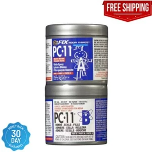 PC-Products PC-11 Epoxy Adhesive Paste, Two-Part Marine Grade, 1/2lb in Two Cans - Picture 1 of 6