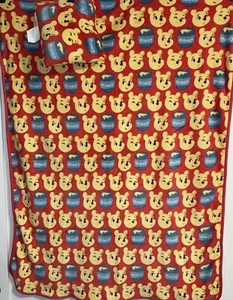 Winnie Puuh Krippe Decke und Kissen blau sehr weich Disney 100 - Bild 1 von 3