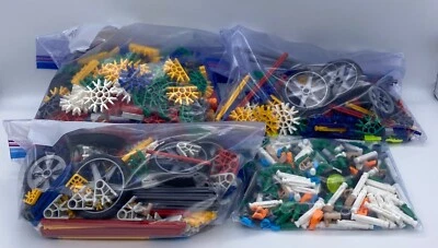K'NEX 1411 pcs 3-Sets 13419 70 Model 17010 Imagine 14576 25 Model Building Sets - Image 1 of 4