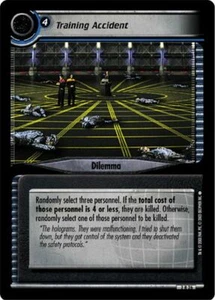 Star Trek CCG 2E Energize Training Accident 2R26 - Picture 1 of 1