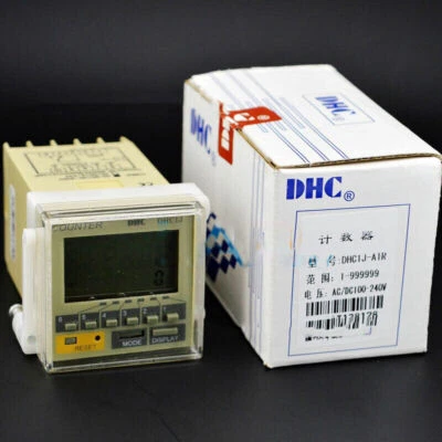 QTY:1 New For DHC intelligent counter DHC1J-A1R Preset Counter AC/DC100~240V - Bild 1 von 2