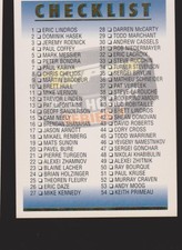 Major Minor League CHL OHL WHL LHJMQ ECHL Cards Inserts Rookies Collection (1/2)