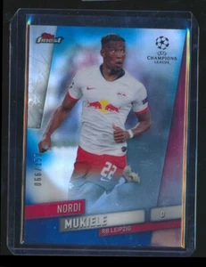2019-20 FINEST BLUE /150 NORDI KUKIELE LEIPZIG - Picture 1 of 1