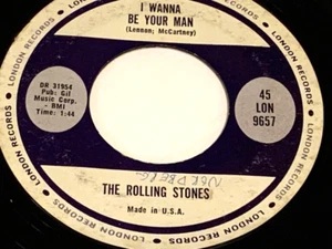 THE ROLLING STONES Wanna Be Your Man 45 Not Fade Away LON-9657 London 1st US - Picture 1 of 2