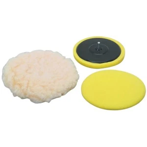 6" Round Wheel Car Polishing Buffing Buff Buffer Pad Kit for Electric Drill - Picture 1 of 2