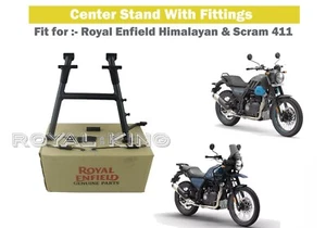 "Conjunto de soporte central Royal Enfield con accesorio para Scram & Himalayan 411" - Imagen 1 de 13