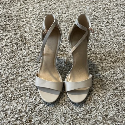 Saltos Lauren Conrad bege espuma com memória - W9 - Imagem 1 de 4