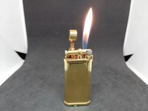 Vintage Dunhill Unique Hammer Gasfeuerzeug Gold funktionstüchtig - Bild 1 von 10