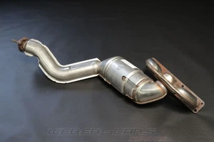7508807 Exhaust Manifold Catalyst Cylinder 1-3 OEM BMW M54 7er E65 E66 730i EU2 - Picture 1 of 10