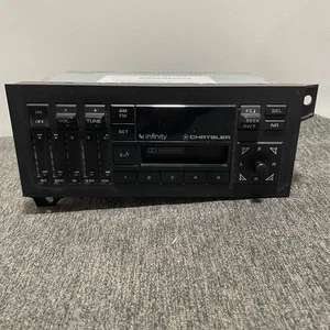 Chrysler Dodge/Infinity Stereo Radio Cassette Player 4469312 TC Maserati 90s - Picture 1 of 6