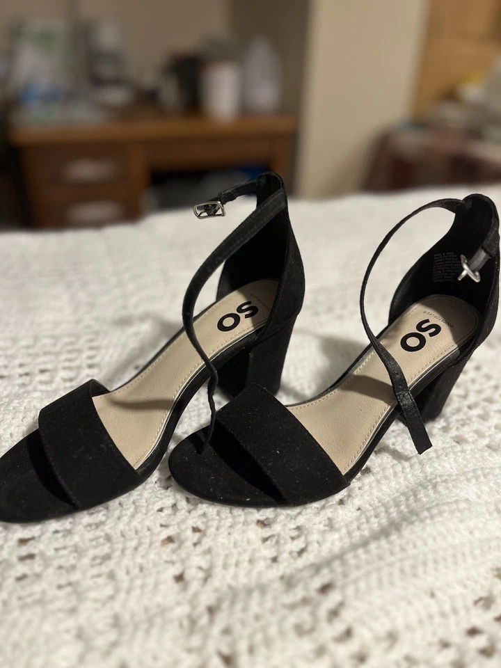 Zapatos de vestir High Lights para mujer talla 6 negros de tacón alto Foto 1 de 4