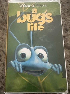 Disney’s Pixar “A Bugs Life” Movie (VHS, 1999) Rated G Video In Clamshell Case - Image 1 of 2