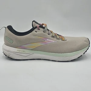 Brooks Revel 6 White Silver Lining shoes sneakers 120386 1B 185 Size 12B - Picture 1 of 12