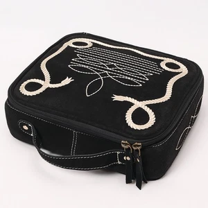 Bolso Joyero AD American Darling Gamuza Cuero Genuino | Organizador para - Imagen 1 de 7