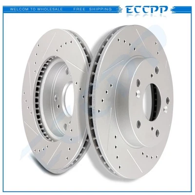 Rotores de discos de freno delanteros para 2013 2014 2015 Acura ILX 2012-2015 Honda Civic Foto 1 de 4