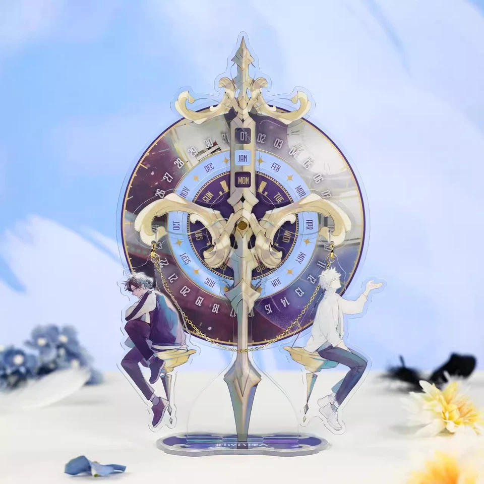 Link Click 官方永久日历立式标志桌面装饰品圣诞礼物 — 第 1/4 张图片