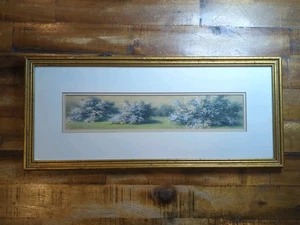 Walter Chaloner Aquarell Gemälde. Breite Grasbaumszene. Gerahmt und signiert - Bild 1 von 6