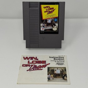 Win, Lose or Draw &bull; NES, 1990 &bull; Cartridge & Manual &bull; Tested