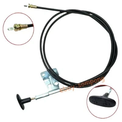 CABLE DE LIBERACIÓN CAPÓ CAPÓ para motor camioneta Nissan Navara D21 carrocería dura 1986-1997. Foto 1 de 4