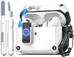 Compatible avec AirPods Pro 2 gen Auto Pop-up Cover avec kit de Nettoyage pou... - Photo 1 sur 8