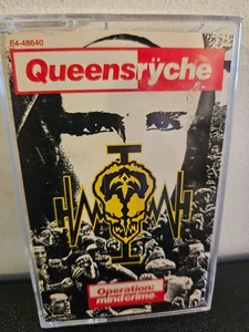 QUEENSRYCHE Operation Mindcrime 1988 CASSETTE TAPE GEOFF TATE HEAVY METAL - Picture 1 of 6