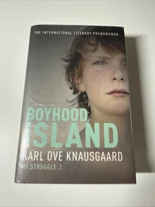 Boyhood Island By Karl Ove Knausgaard 2014 First UK Printing HC/DJ - Picture 1 of 10