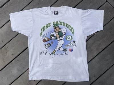 Camiseta De Colección Años 90 Jose Canseco 40/40 Béisbol EE. UU. MLB De Colección Talla L Oakland A’s Foto 1 de 4