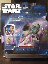 Star Wars Micro Galaxy Squadron      Mace Windu      Jedi Interceptor Series 5  0103