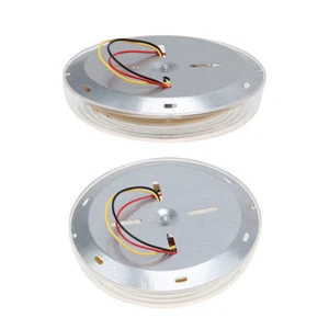 12V 46 LED Car Round Ceiling Dome Roof Light Interior Light Lamp On/Off Switch - Afbeelding 1 van 6